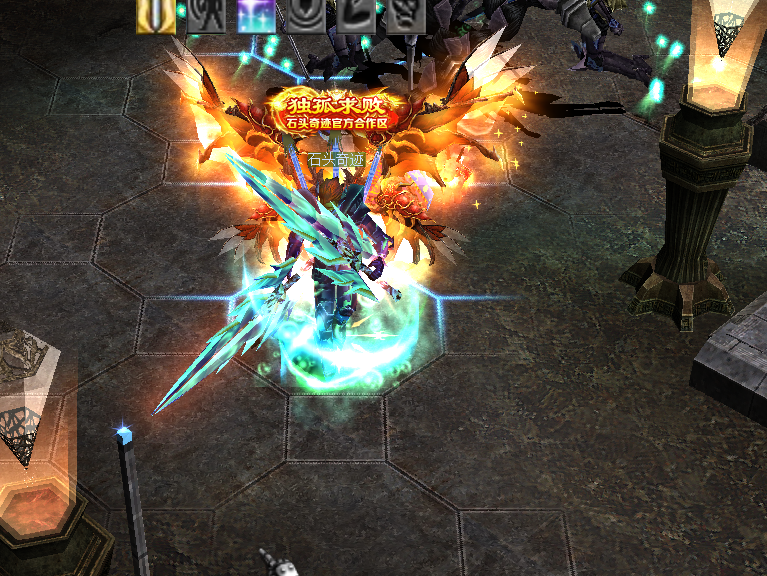 奇迹私服里的坎特鲁遗址非常适合打宝